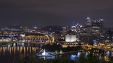 Fototapeta  - Pittsburgh Night Skyline