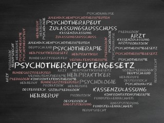 Wall Mural - Psychotherapeutengesetz