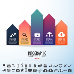 Arrow Infographics Design Template