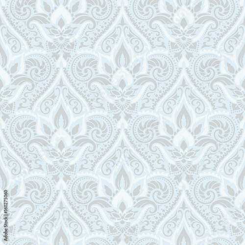 Naklejka na kafelki Vector damask seamless pattern