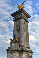 Wall Mural - Pont Alexandre III - Paris, France