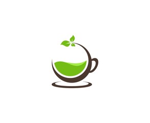 Canvas Print - Tea logo