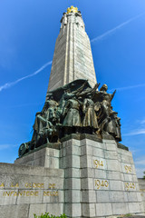 Sticker - Infantry Memorial - Brussels, Belgium