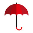 open umbrella icon image vector illustration design 
