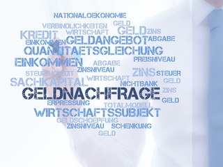 Poster - Geldnachfrage