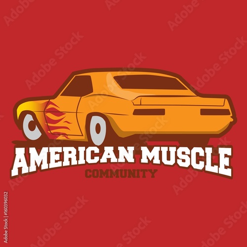 American Muscle Community Eps Files American Muscle Car Logo
