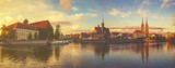 Fototapeta Do pokoju - Wroclaw, Poland- Panorama of the historic and historic part of the old town 