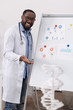 © Viacheslav Yakobchuk - Happy positive scientist standing near the whiteboard