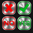 © AndreyLis - button yes no