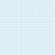 Vector blue metric graph paper seamless pattern