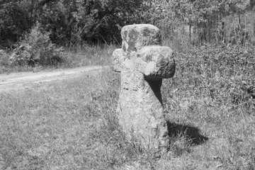 Stone cross - a slavic relic