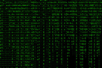 matrix stly on background