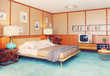 © Victor zastol'skiy - retro interior. 3d render