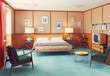 © Victor zastol'skiy - retro interior. 3d render