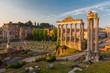 The Forum Romanum in early morning light