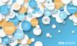 © Web Buttons Inc - WEB DESIGN Vector Concept Banner