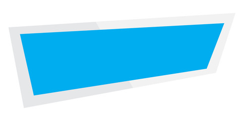 Wall Mural - abstract banner on white background. ribbon and banner icon.