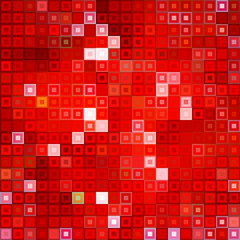 Seam of squares, abstract background vector