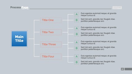 Wall Mural - Tree Diagram Slide