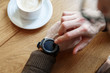 © Volodymyr Herasymov - Setting up smart watch