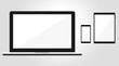 © Sarawut St - note book computer tablet phone screen monitor vector