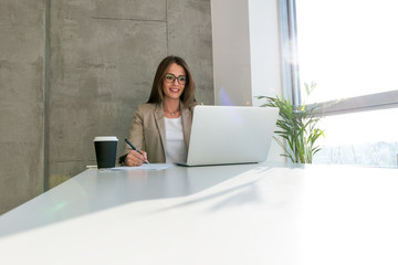 Businesswoman at office