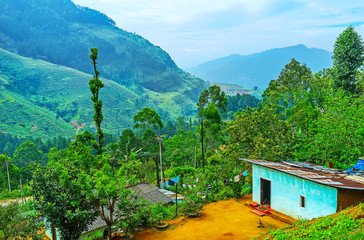 Sticker - The tiny house in mountains