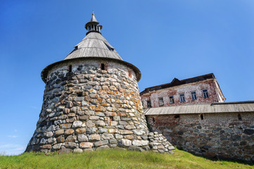 Wall Mural - Korozhnaya Tower of Solovetsky Monastery