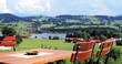 Blick vom Wirtshaus auf den Rottachsee, Allgäu