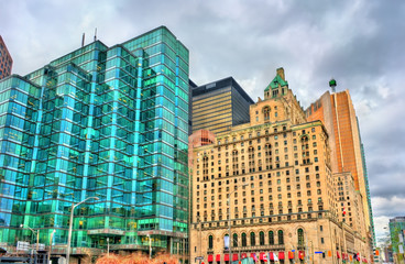 Sticker - Buildings in downtown Toronto, Canada