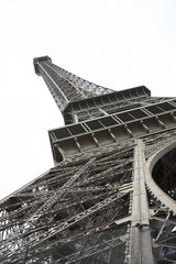 Wall Mural - Eiffel Tower looking up-second view