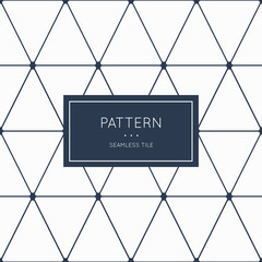 Wall Mural - geometric seamless pattern