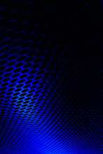 Texture With Blue Oval Circles