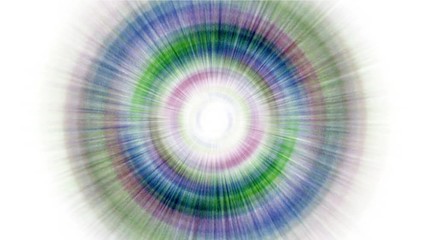 Wall Mural - 4k Abstract rotation turbine tunnel rays laser lines halo in pupil space.