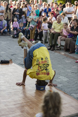 Street dances in the city of Chernigov, Ukraine, June 2017