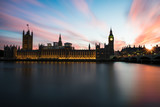 Fototapeta Londyn - Westminster at Sunset