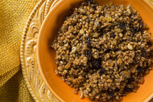Kutya Cereal Dish, Native To Russia And Ukraine, Made From Wheat Berries, Poppy Seeds And Honey