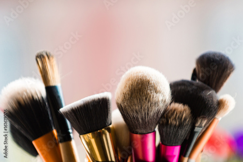 Fotomural brush for fashionable makeup or cosmetic