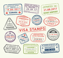 Visa Passport Stamp
