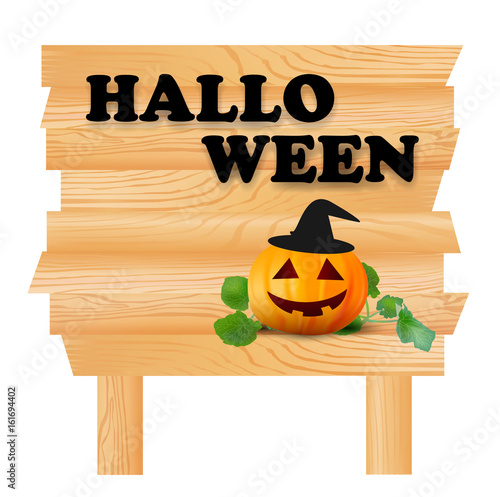 ハロウィン かぼちゃ 看板 アイコン Stock Vector Adobe Stock