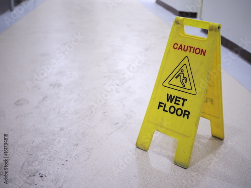 Be Careful Of The Wet Floor Buy This Stock Photo And Explore