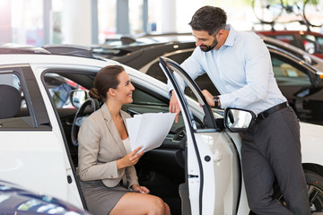 Wall Mural - Car sale
