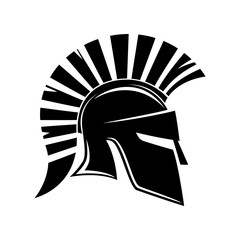 Sticker - Spartan helmet.