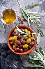 Wall Mural - olives