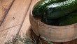 Cucumbers and dill,