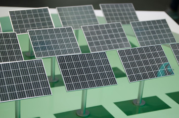 Layout of solar panels