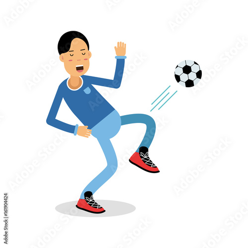 Active Young Boy Kicking A Soccer Ball Cartoon Character Kids Physical Activities Vector Illustration Buy This Stock Vector And Explore Similar Vectors At Adobe Stock Adobe Stock Active Young Boy Kicking A Soccer Ball Cartoon Character Kids Physical Activities Vector Illustration Buy This Stock Vector And Explore Similar Vectors At Adobe Stock Adobe Stock