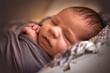 © Olya Komarova - Sleeping newborn boy