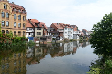 Canvas Print - Werra in Eschwege