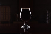 Imperial Stout Beer In Goblet